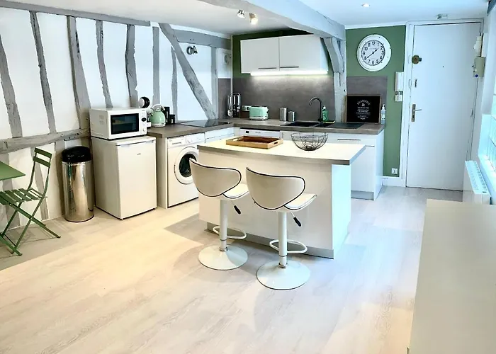 La Porte Cauchoise - Hypercentre Coquet Branche דירה