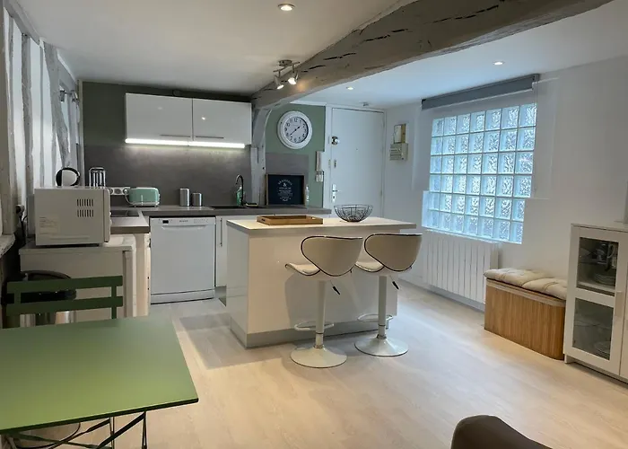 La Porte Cauchoise - Hypercentre Coquet Branche דירה